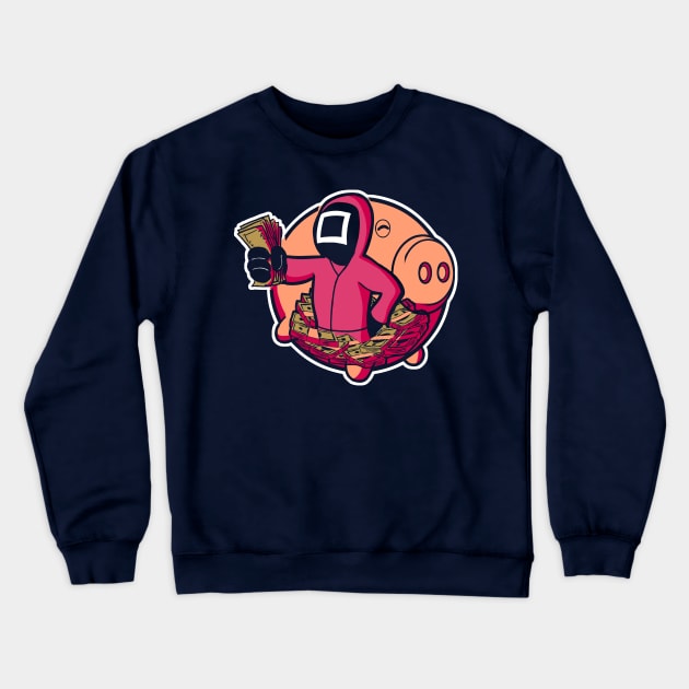 Squid Boy Crewneck Sweatshirt by evilbyzac